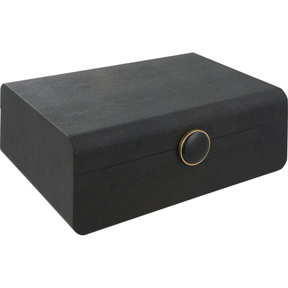 Lalique Shagreen Box by Uttermost. Made from unique in a modern style.