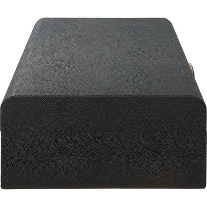 Lalique Shagreen Box by Uttermost. Made from unique in a modern style.