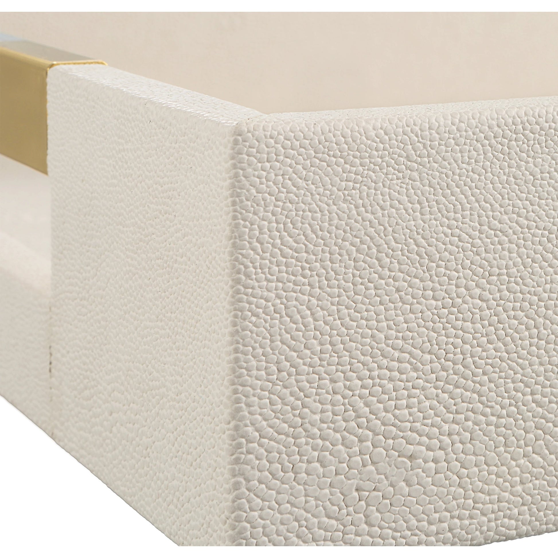 Wessex Shagreen Tray by Uttermost. Made from unique in a modern style.