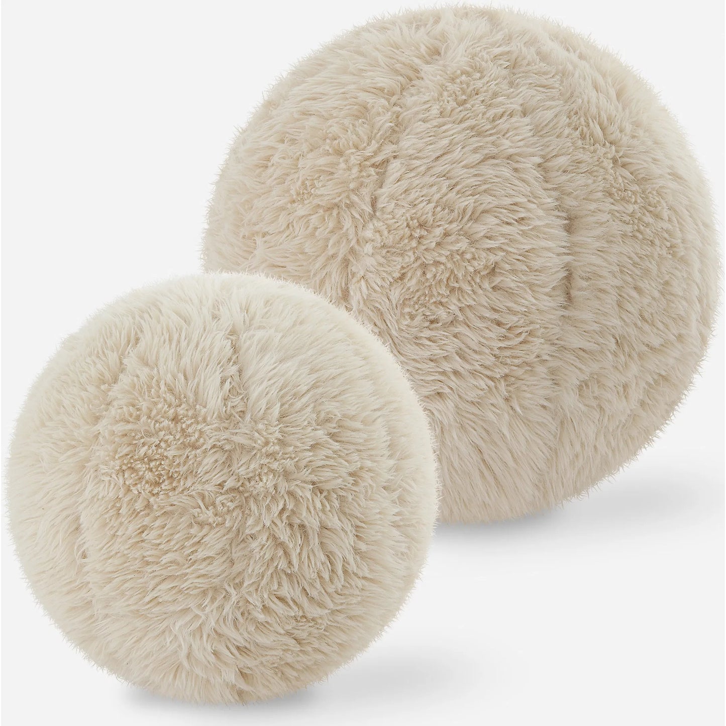 002 SI-2146913 | Additional Silo | Abide Ball Sheepskin Pillows by Uttermost in caramel. Made from fabric in a modern style.