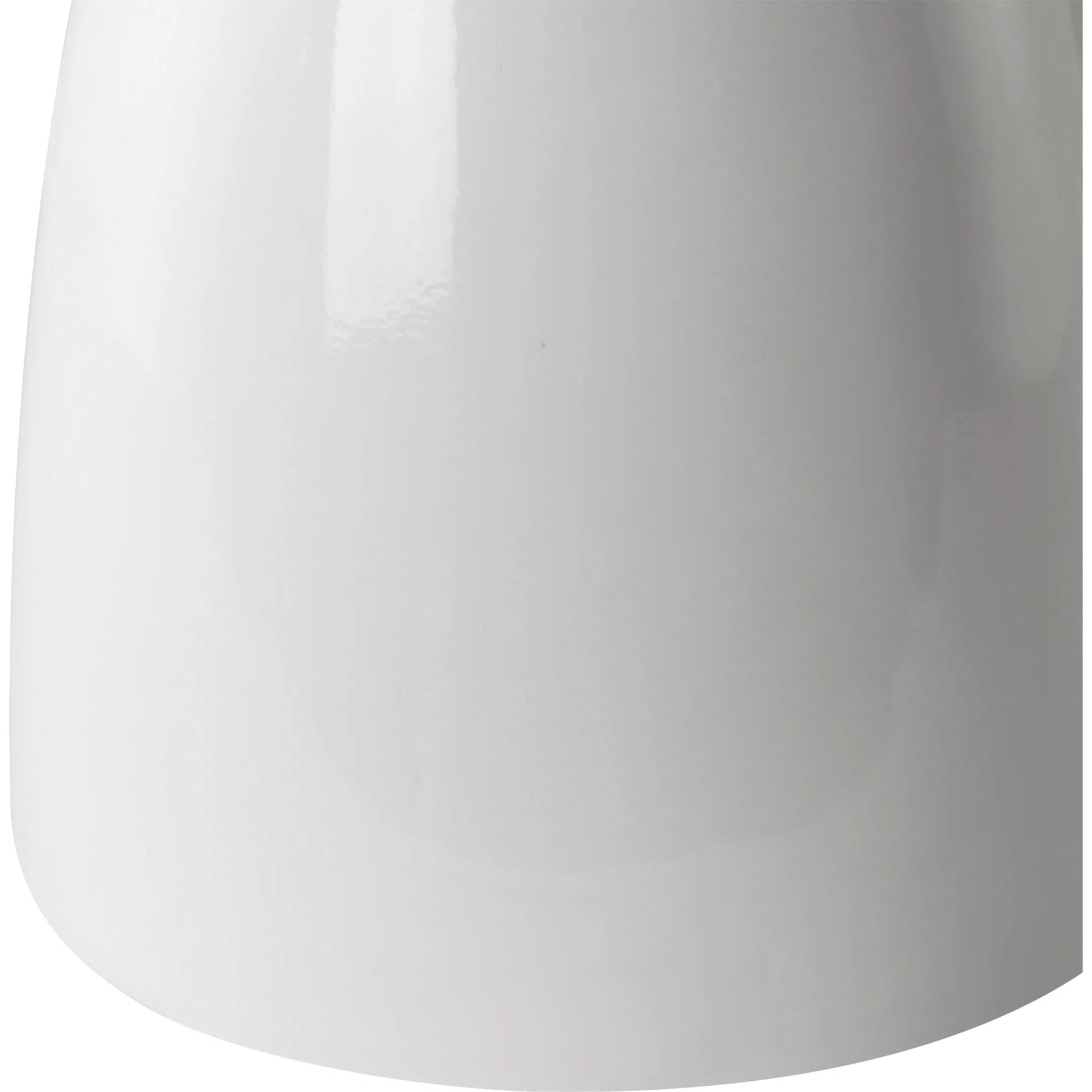 Kimist Vases by Uttermost in white. Made from ceramic in a transitional style.