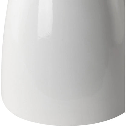 Kimist Vases by Uttermost in white. Made from ceramic in a transitional style.