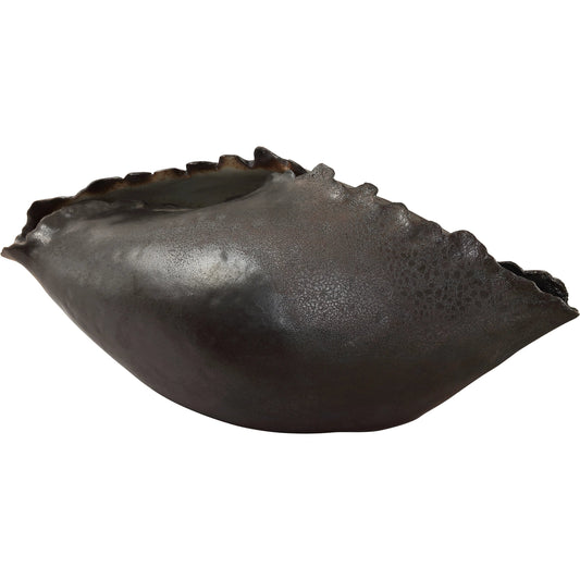Blossom Bronzed Metallic Vase by Uttermost. Made from ceramic in a unique style.
