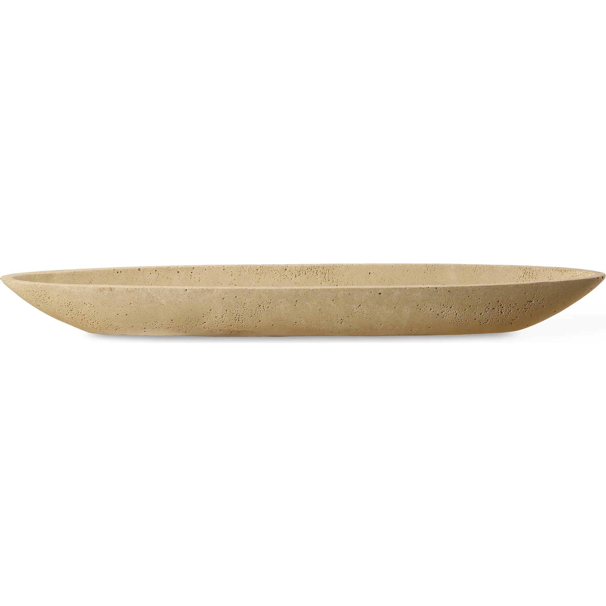 Vessel Cast Canoe Bowl by Uttermost. Made from unique in a transitional style.