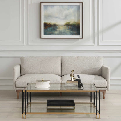 Affection Sculpture by Uttermost in gold. Made from cast iron in a eclectic & global style.