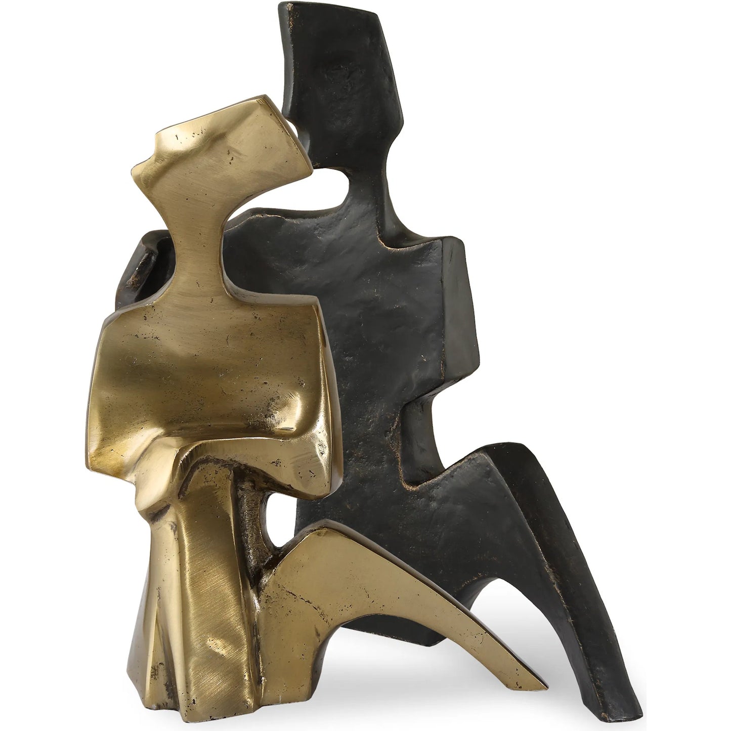 003 SI-2262187 | Additional Silo | Affection Sculpture by Uttermost in gold. Made from cast iron in a eclectic & global style.