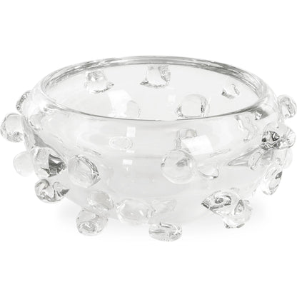 Aura Clear Glass Bowl by Uttermost. Made from glass in a modern style.