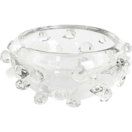 Aura Clear Glass Bowl by Uttermost. Made from glass in a unique style.