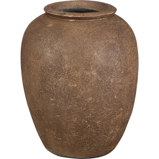 Rustic Earth Terracotta Planter by Uttermost in brown. Made from terracotta in a unique style.