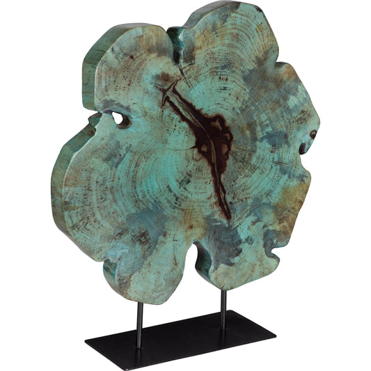 Bahati Sculpture by Uttermost in black. Made from tamarind wood, metal in a unique style.