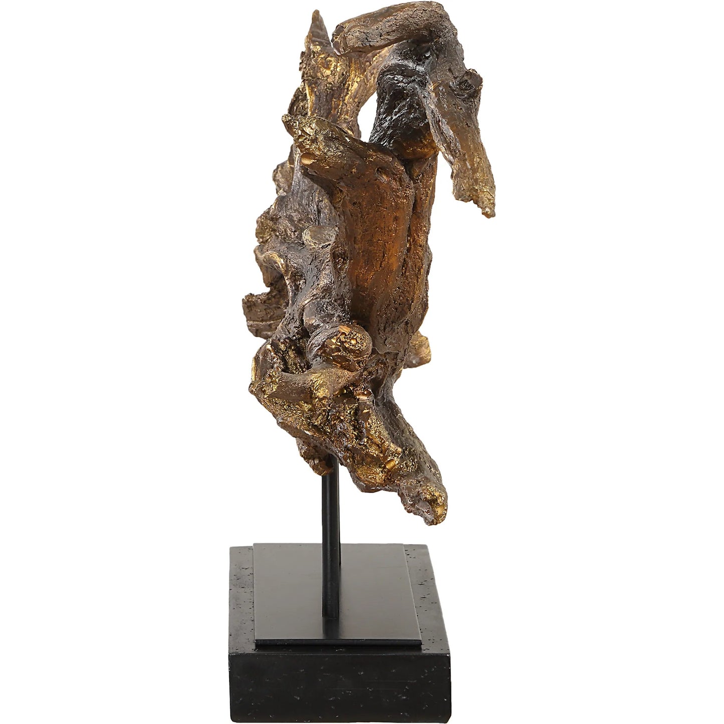 004 SI-2295208 | Additional Silo | Gilded Sculpture Branch by Uttermost in dark brown. Made from polyresin, metal in a cottage & farmhouse style.