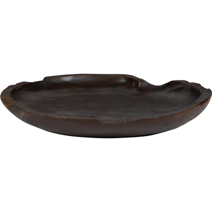 Nature's Edge Bowl by Uttermost in teak. Made from teak wood in a traditional style.
