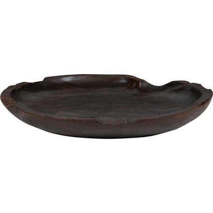 Nature's Edge Bowl by Uttermost in teak. Made from teak wood in a traditional style.