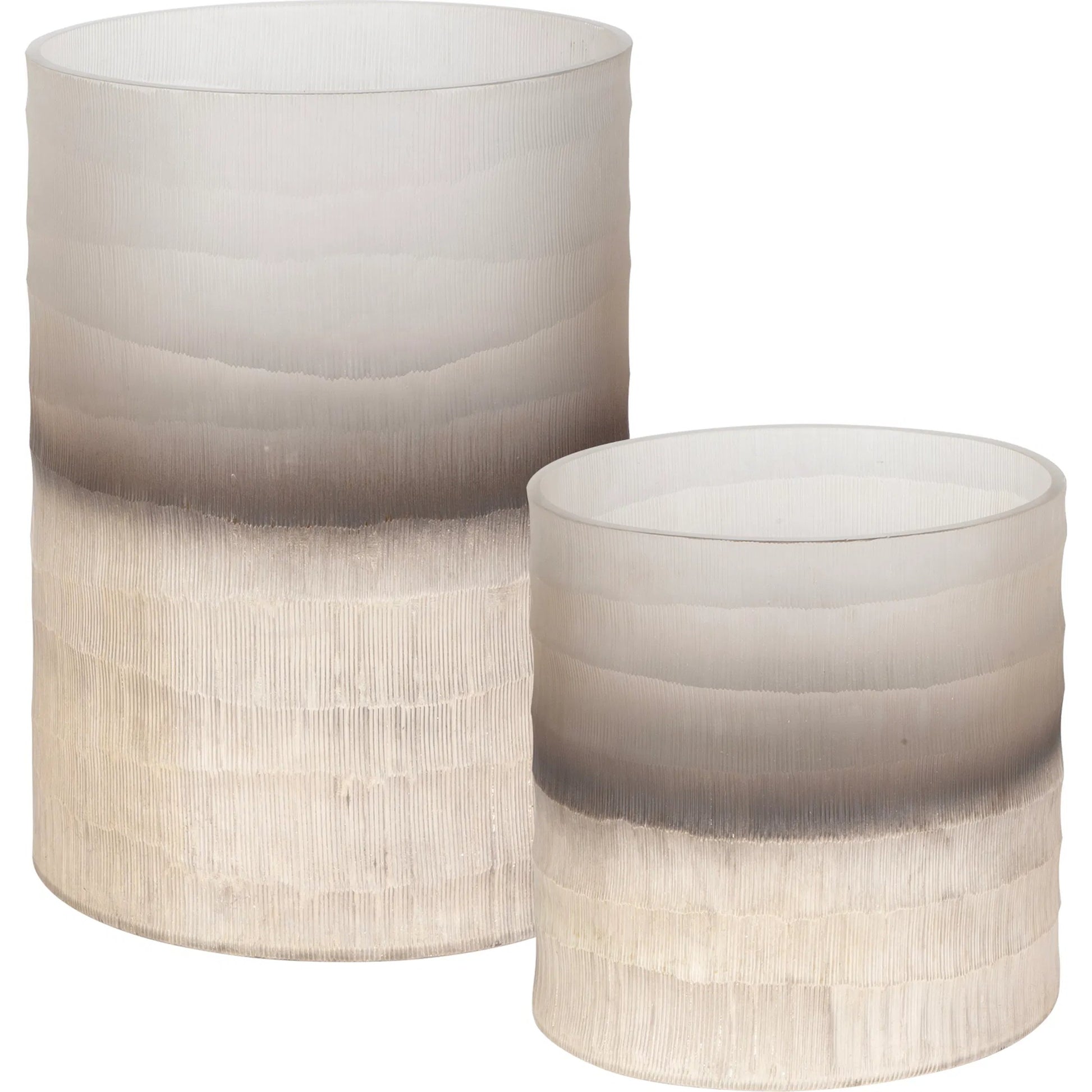 Ombra Vases by Uttermost. Made from glass in a transitional style.