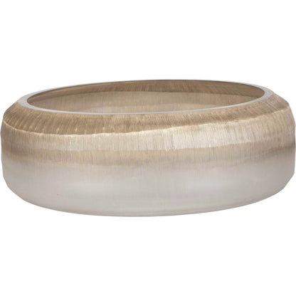 Ombra Bowl by Uttermost. Made from glass in a transitional style.