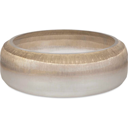 Ombra Bowl by Uttermost. Made from glass in a transitional style.