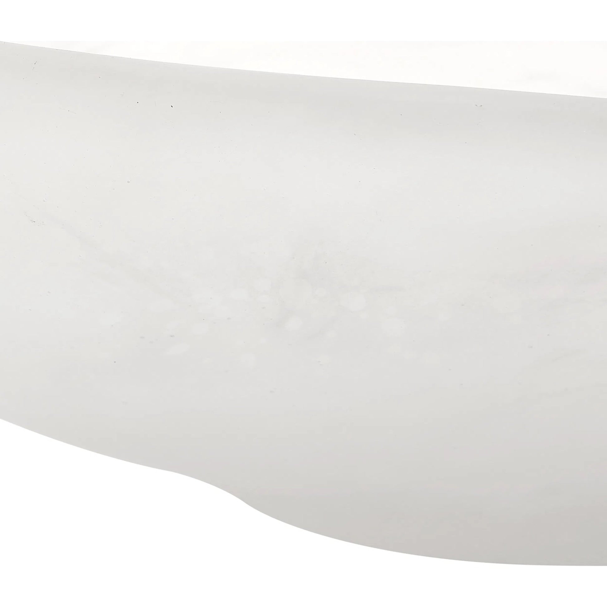 Marchena Bowl by Uttermost in white. Made from resin in a transitional style.
