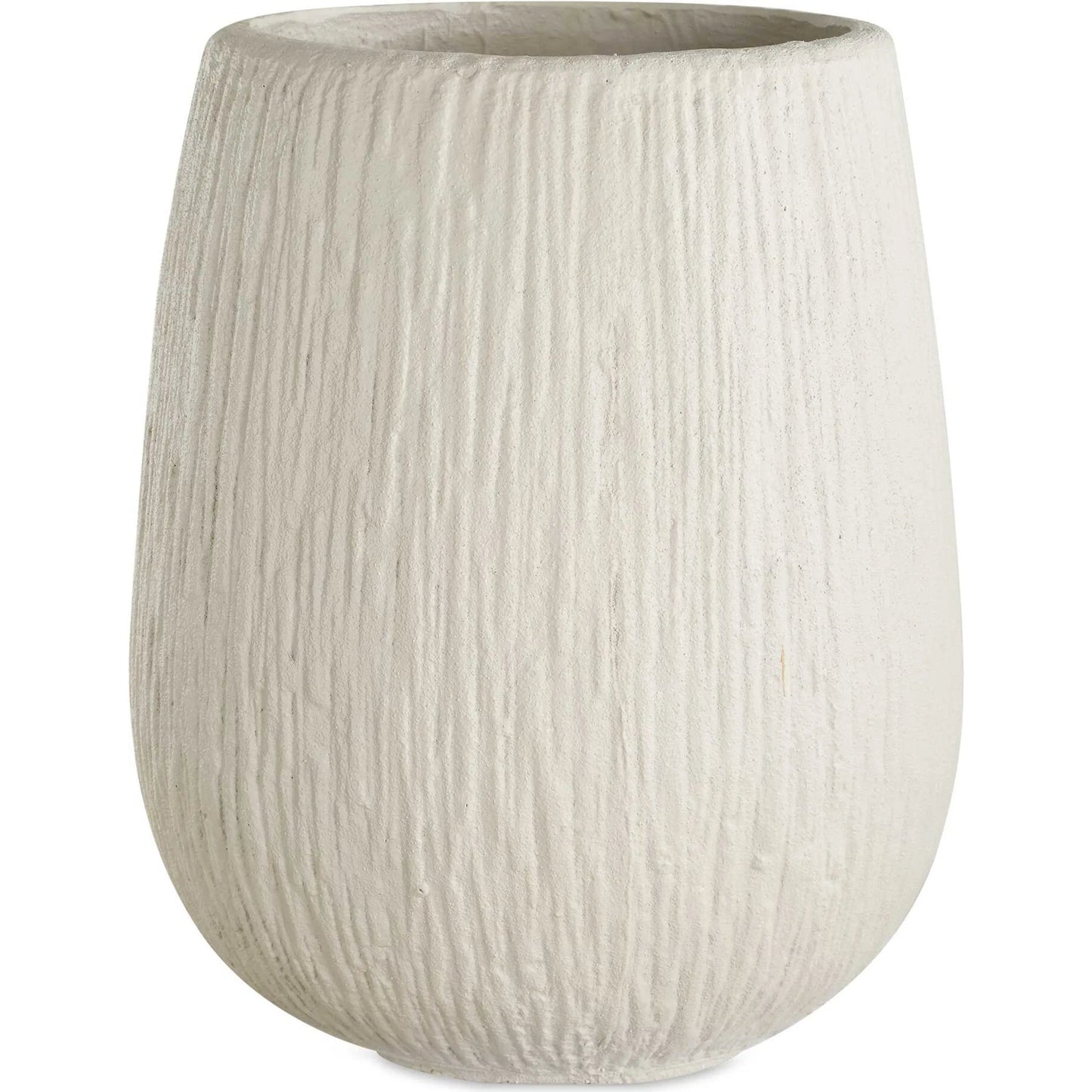 001 SI-2386607 | Primary Silo | Rustic Ridge Outdoor Planter by Uttermost in white. Made from magnesium oxide in a transitional style.