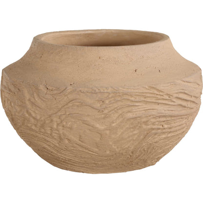 Sandstone Flow Terracotta Vase by Uttermost. Made from terracotta in a transitional style.