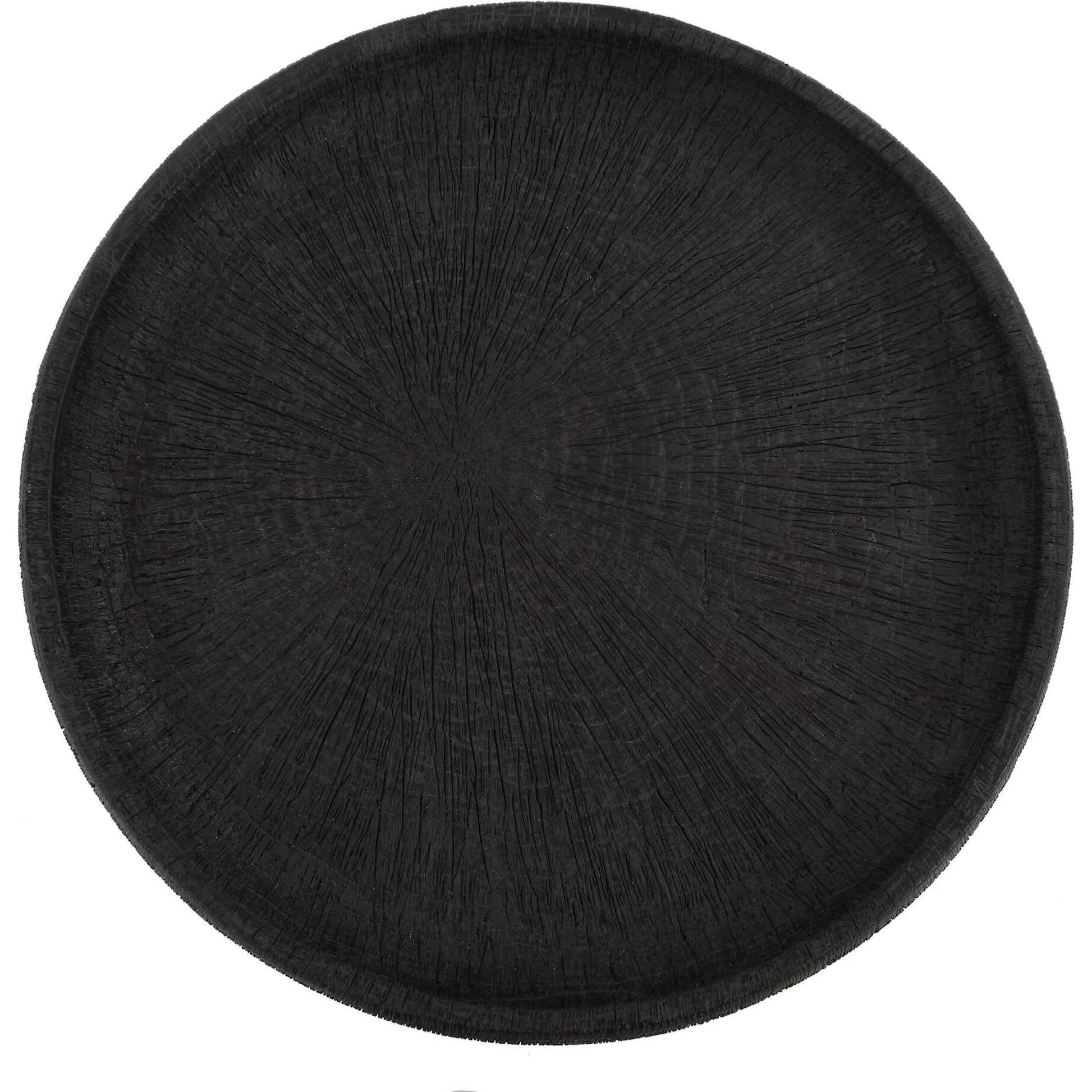 Resonance Indoor-Outdoor Resin Bowl by Uttermost in black. Made from resin in a unique style.