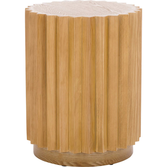 Sabine End Table by HedgeApple Essentials. Made from fir, mdf with fir veneer in a unique style.