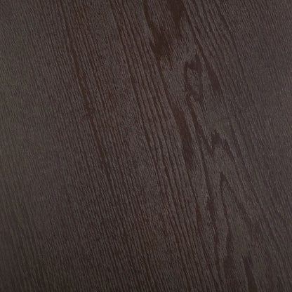 Pend Round Accent Table by HedgeApple Essentials in dark brown. Made from mdf with ash veneer in a traditional style.