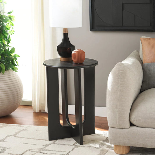 Buena End Table by HedgeApple Essentials. Made from mdf in a unique style.