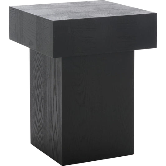 Desha End Table by HedgeApple Essentials in nc coating. Made from ash veneer in a unique style.