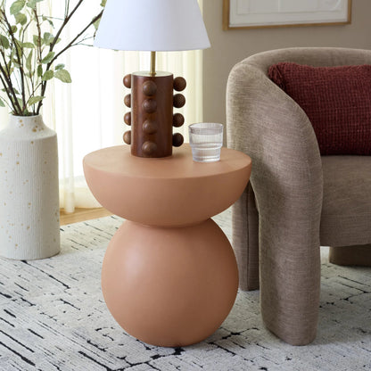 Freedom Accent Table by HedgeApple Essentials. Made from magnesium oxide in a transitional style.