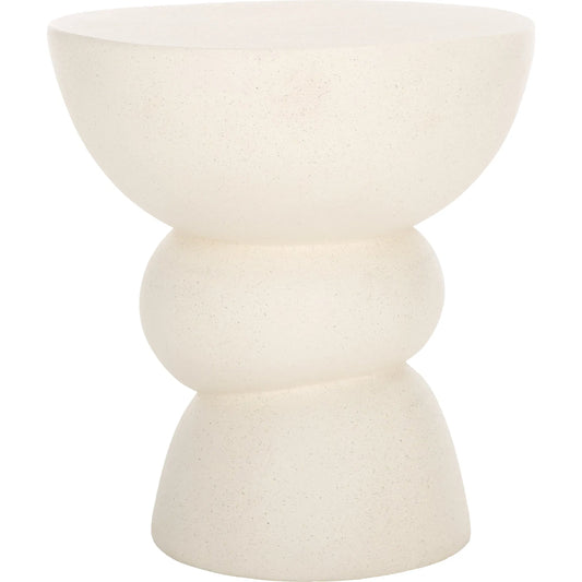 Eden Accent Table by HedgeApple Essentials. Made from magnesium oxide in a unique style.
