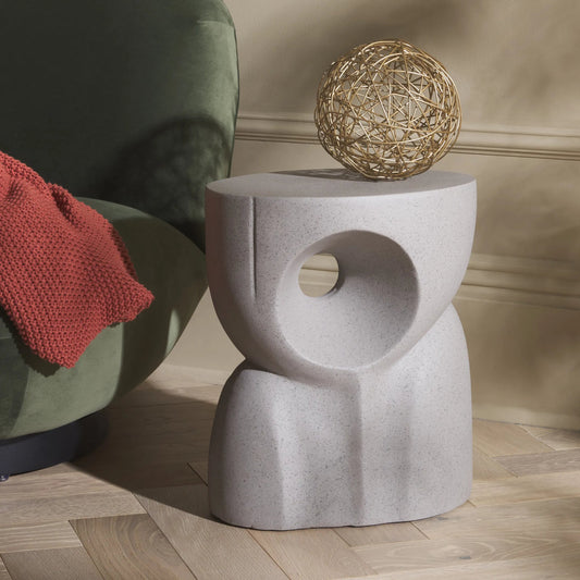 Abbi Accent Table by Safavieh. Made from magnesium oxide in a unique style.