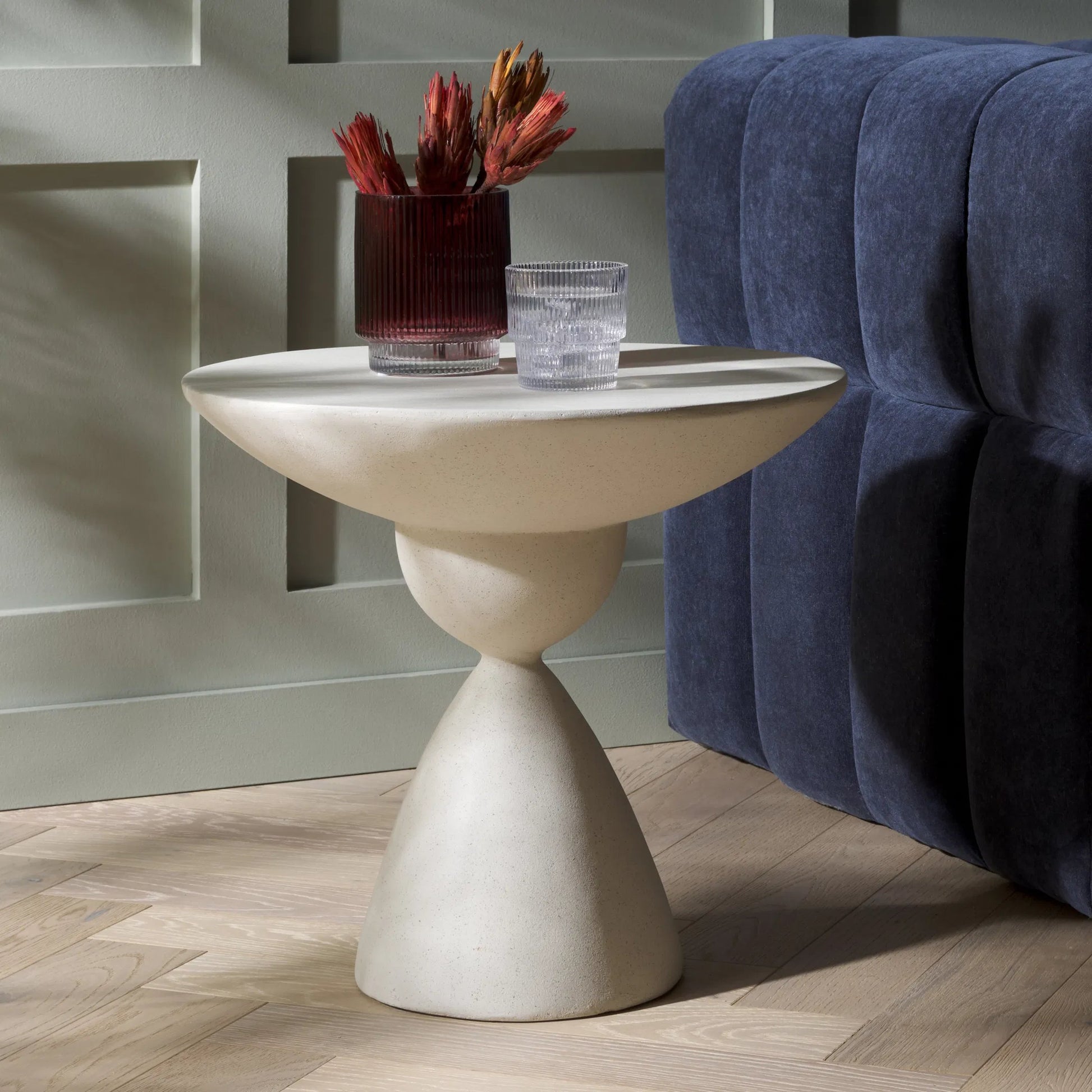 Essex Accent Table by HedgeApple Essentials. Made from magnesium oxide in a modern style.