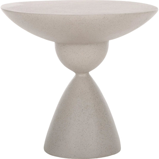 Essex Accent Table by HedgeApple Essentials. Made from magnesium oxide in a unique style.