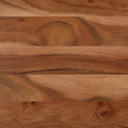 Kearney Accent Table by HedgeApple Essentials in walnut. Made from acacia wood in a transitional style.