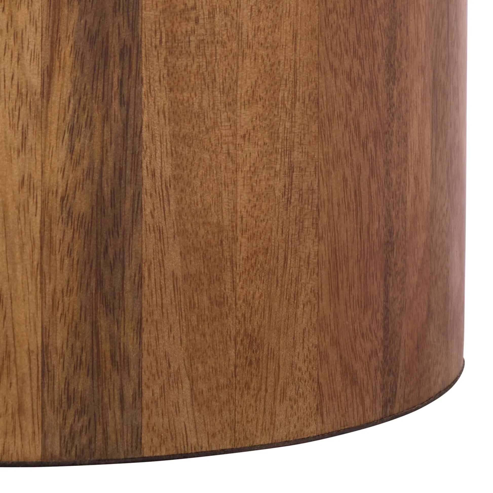 Cutler Accent Table by HedgeApple Essentials in walnut. Made from acacia wood in a transitional style.