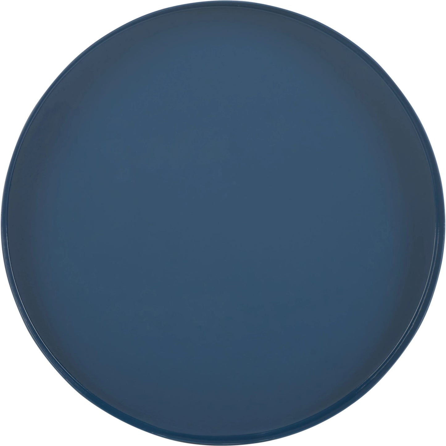 002 SI-2154719 | Additional Silo | Victor Round Accent Table by HedgeApple Essentials in teal powder. Made from iron in a modern style.