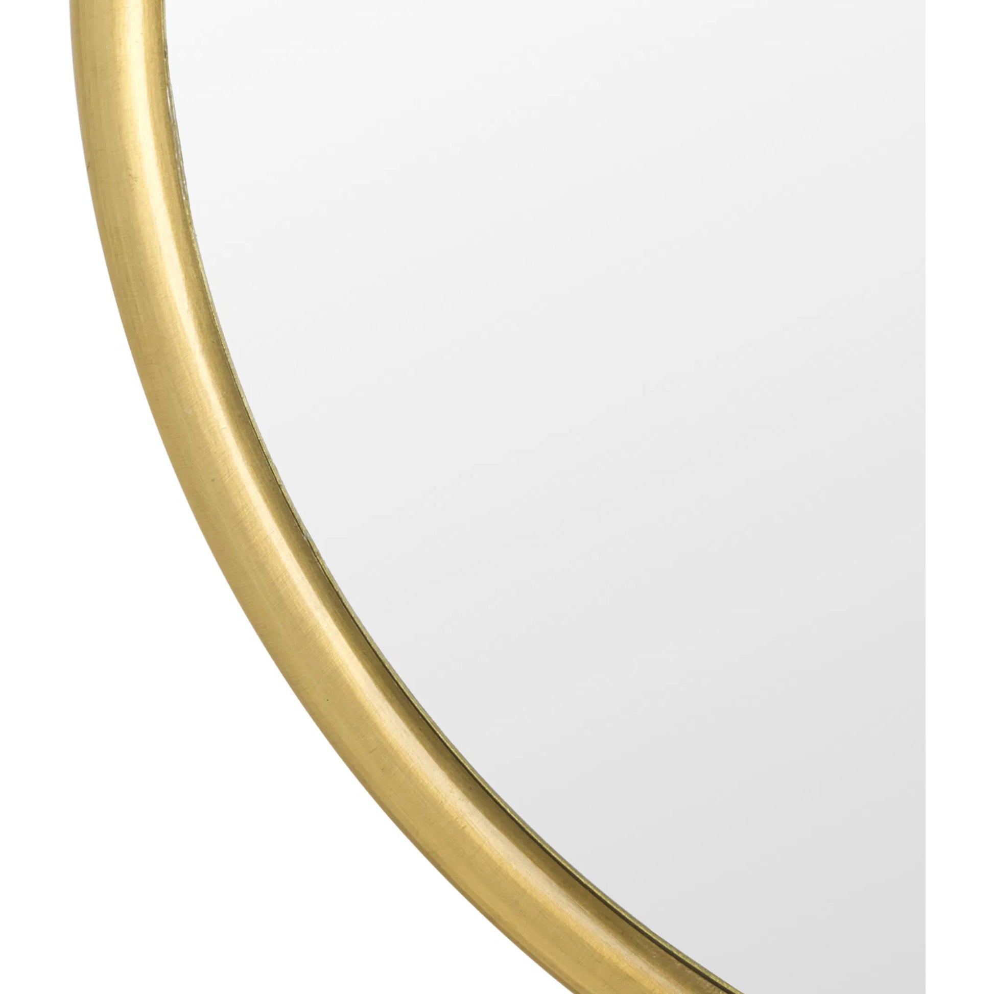 Hawkins Side Table by HedgeApple Essentials in gold, mirror. Made from iron, glass in a modern style.