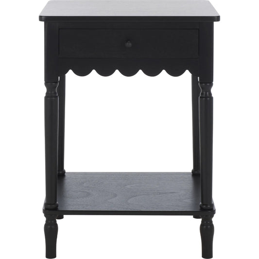 Stanislaus 1 Top Drawer Accent Table by HedgeApple Essentials. Made from pine wood, mdf, zinc alloy in a unique style.