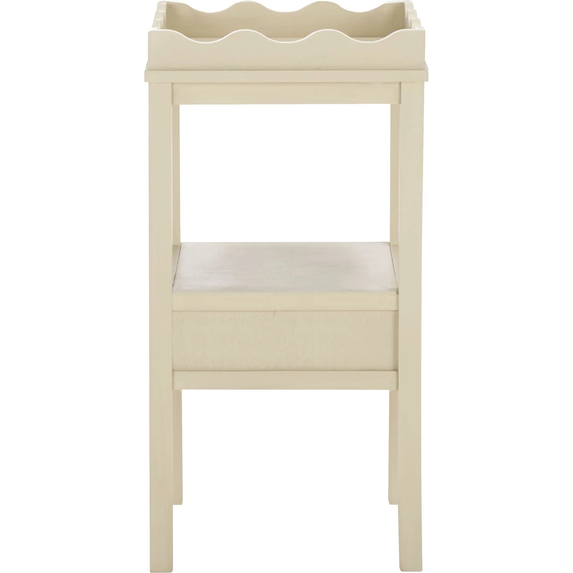 Grove One Drawer Accent Table by HedgeApple Essentials. Made from pine wood, mdf, zinc alloy in a unique style.