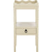 Grove One Drawer Accent Table by HedgeApple Essentials. Made from pine wood, mdf, zinc alloy in a unique style.