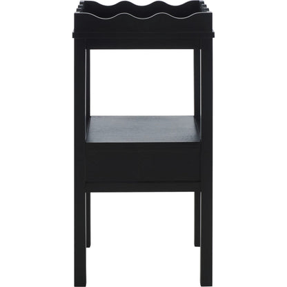 Grove One Drawer Accent Table by HedgeApple Essentials. Made from pine wood, mdf, zinc alloy in a unique style.