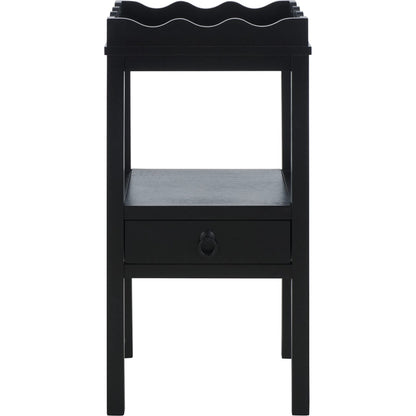 Grove One Drawer Accent Table by HedgeApple Essentials. Made from pine wood, mdf, zinc alloy in a unique style.