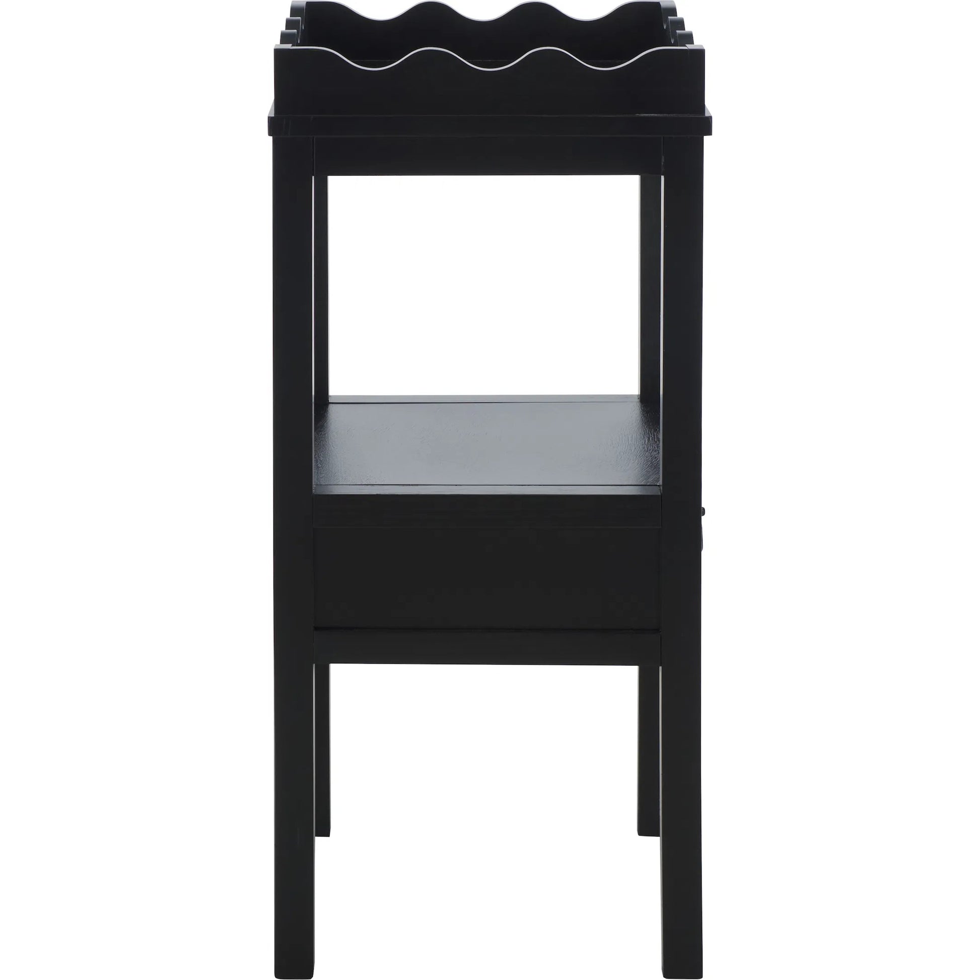 Grove One Drawer Accent Table by HedgeApple Essentials. Made from pine wood, mdf, zinc alloy in a unique style.