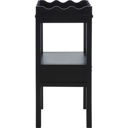 Grove One Drawer Accent Table by HedgeApple Essentials. Made from pine wood, mdf, zinc alloy in a unique style.