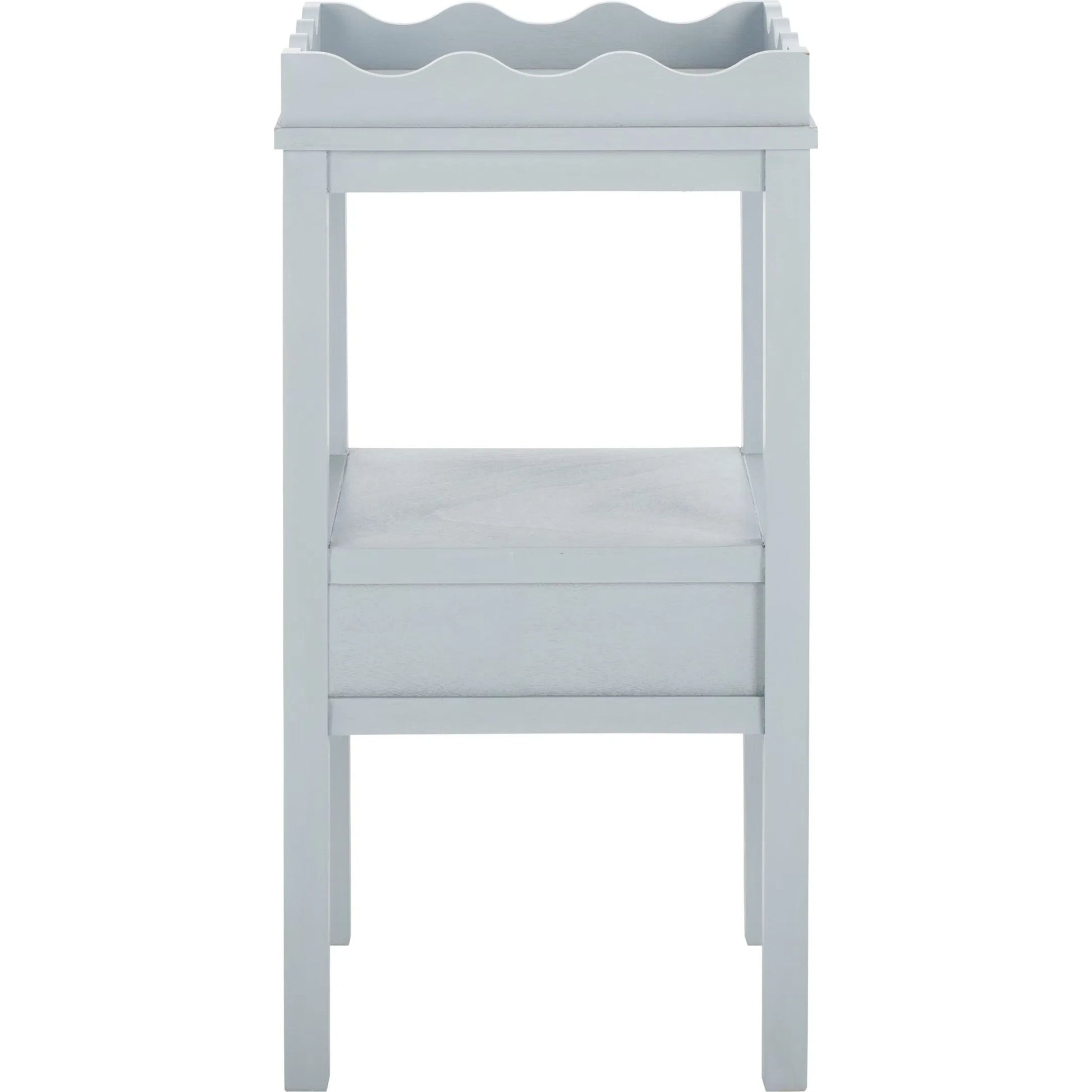 Grove One Drawer Accent Table by HedgeApple Essentials. Made from pine wood, mdf, zinc alloy in a unique style.