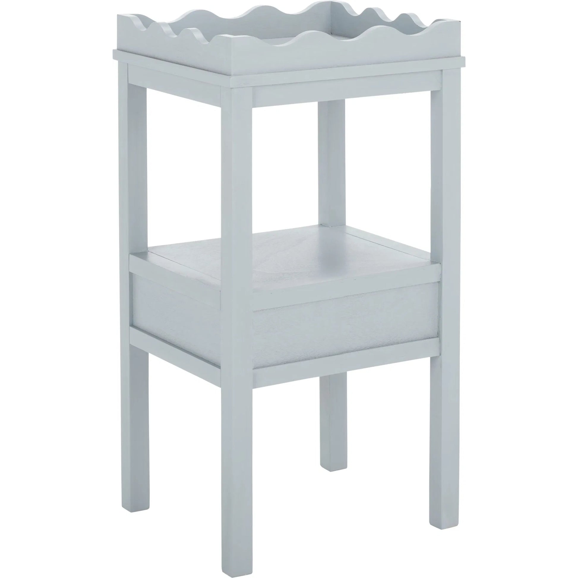Grove One Drawer Accent Table by HedgeApple Essentials. Made from pine wood, mdf, zinc alloy in a unique style.