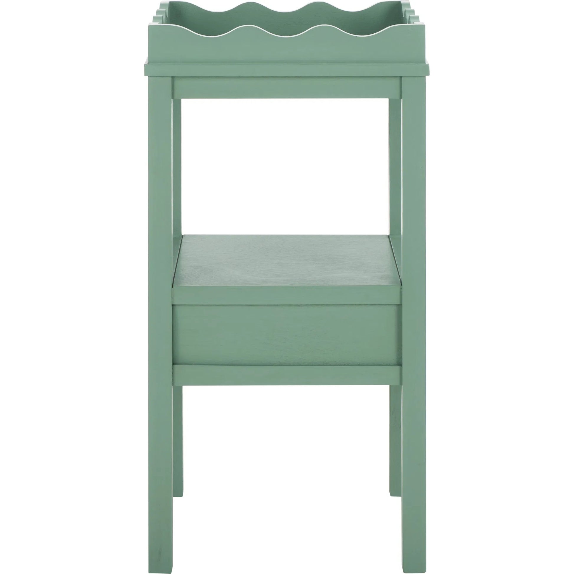 Grove One Drawer Accent Table by HedgeApple Essentials. Made from pine wood, mdf, zinc alloy in a unique style.