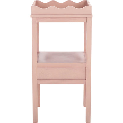 Grove One Drawer Accent Table by HedgeApple Essentials. Made from pine wood, mdf, zinc alloy in a unique style.