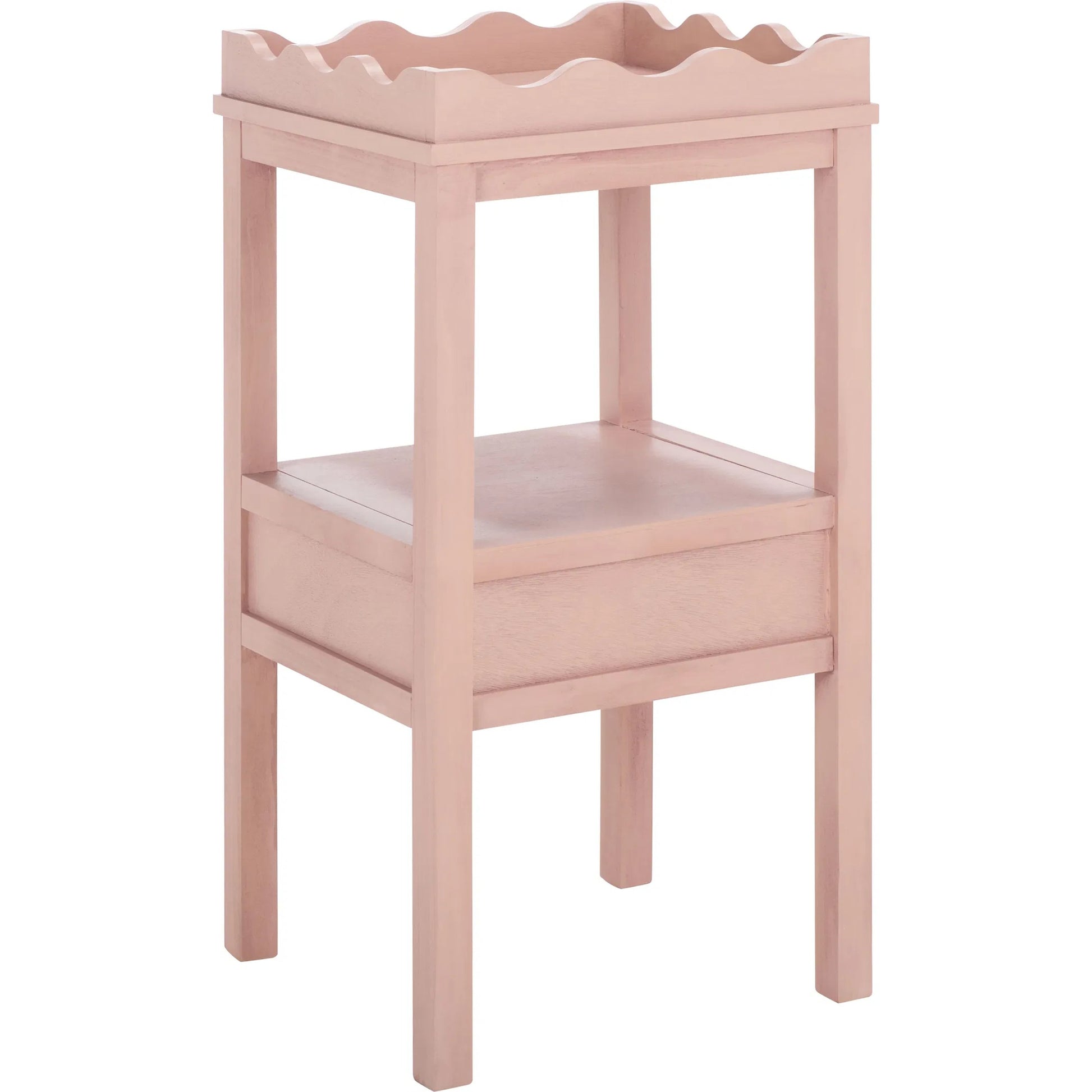 Grove One Drawer Accent Table by HedgeApple Essentials. Made from pine wood, mdf, zinc alloy in a unique style.