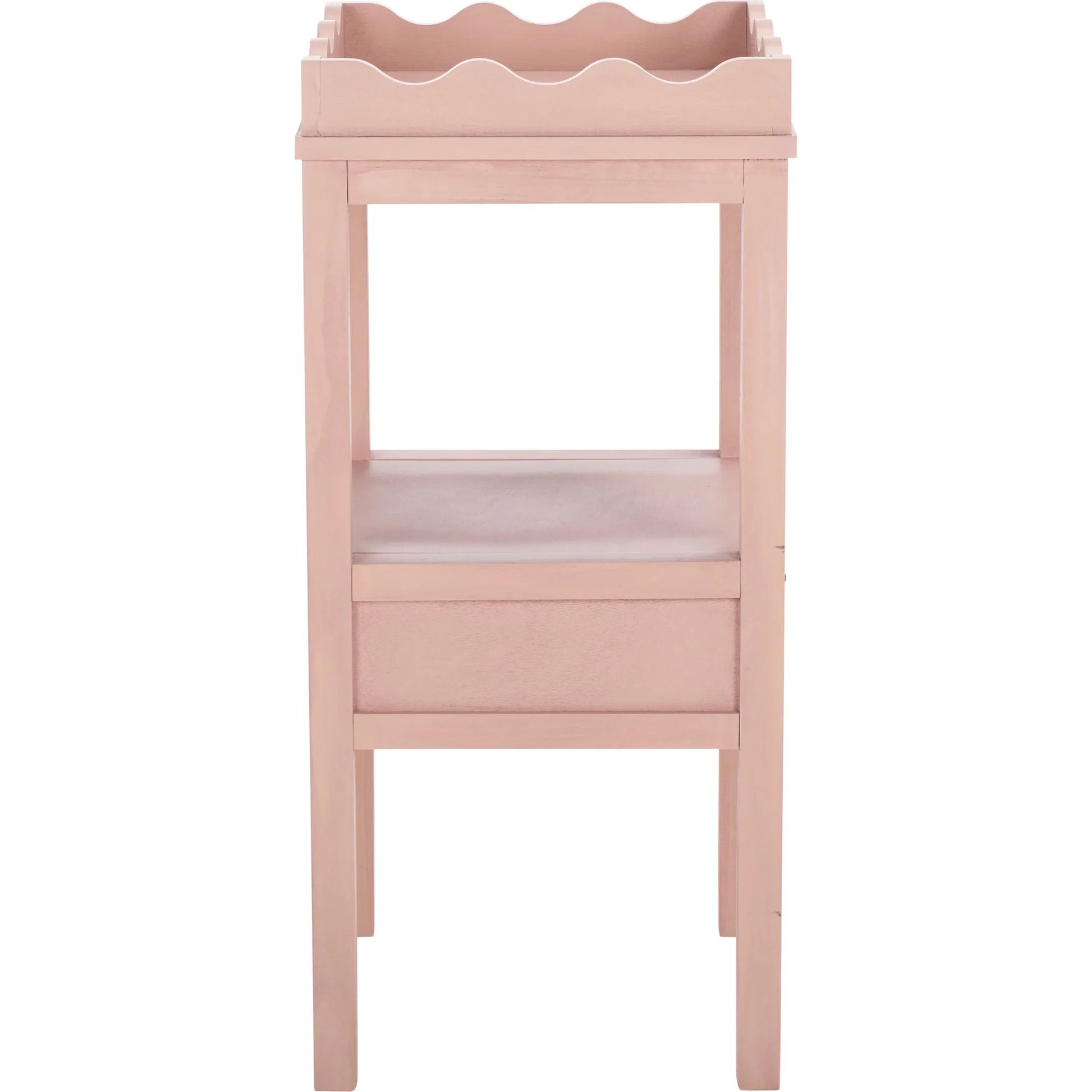 Grove One Drawer Accent Table by HedgeApple Essentials. Made from pine wood, mdf, zinc alloy in a unique style.